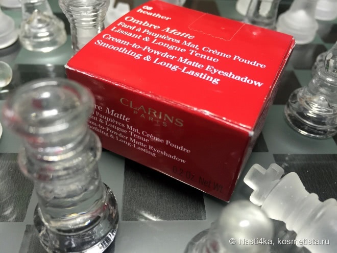 Clarins Ombre Matte 08 Heather или моя новая любовь