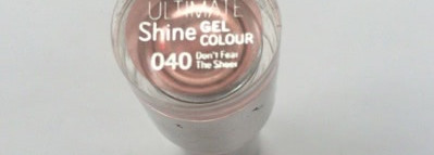 Разбавим плохую погоду помадой Catrice Ultimate Shine Gel Lip Colour № 040 Don´t Fear The Sheer