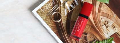 Тестируем вместе, новинка от Bourjois. Bourjois - Rouge Edition Aqua Laque оттенок №02 Rose on the rock и №05 Red my Lips
