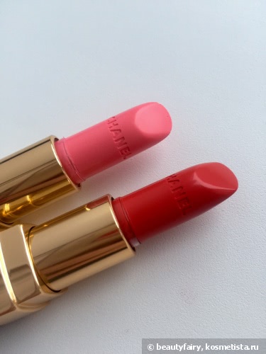 Chanel Rouge Coco Ultra Hydrating lip colour Lipstick-#422 Olga, #440 Arthur