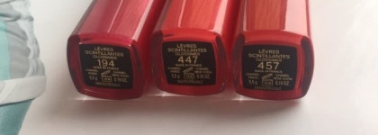 Chanel Levres Scintillantes Brillant Extreme Glossimer #194 Crazy Fuchsia (весна 2015); #447 Rose Paradis, #457 Allegria (лето 2015)