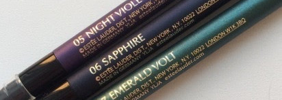 Estee Lauder Double Wear Stay-in-Place Eye Pencil #05 Night Violet,  #06 Sapphire, #07 Emerald Volt