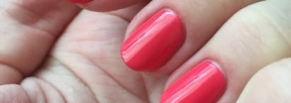 Яркое знойное лето с Dior Vernis Couture Colour Gel Shine And Long Wear Nail Lacquer #464 Sundown