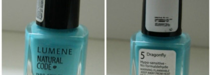 Малютка от Lumene удивила меня отличным качеством. Lumene Natural Code Nail Styler Mini Nail Polish  #5 Dragonfly