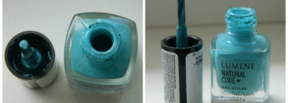 Малютка от Lumene удивила меня отличным качеством. Lumene Natural Code Nail Styler Mini Nail Polish  #5 Dragonfly