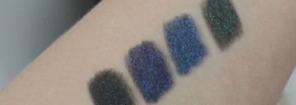 Тысяча мелких звездочек на глазах с шиммерными карандашами Limoni Glamour Smoky Eye Pencil 201, 202, 203, 204