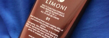 Улиточный бибик сразил меня наповал! Limoni BB Cream Snail Repair  SPF 32/ PA++, тон №1