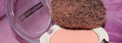 Бюджетные румяна с шикарной пигментацией и отличной стойкостью Seventeen Natural-Matte Silky Blusher #12 Peachy Rose