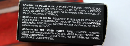 Kiko Make up Milano Pigment loose eyeshadow #01 Nude Beige