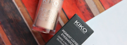 Kiko Make up Milano Pigment loose eyeshadow #01 Nude Beige