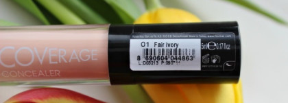 Весьма неплохой бюджетный вариант Flormar Perfect Coverage Liquid Concealer #01 Fair Ivory