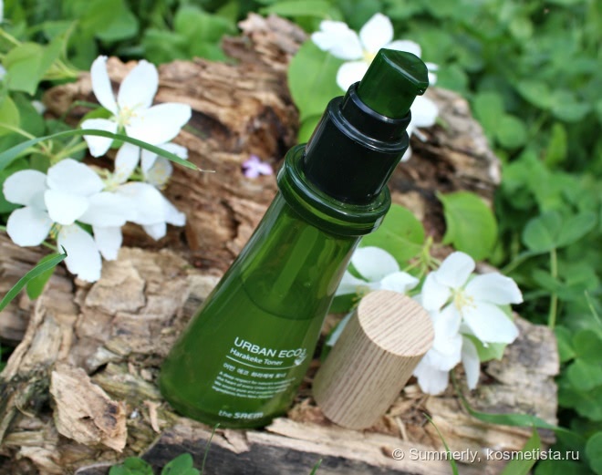 Тонер и эмульсия с экстрактом новозеландского льна The Saem Urban Eco Harakeke