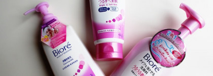 Три средства для снятия макияжа Biore: Пенки 2-в-1 и молочко