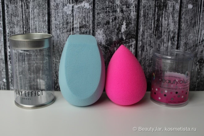Жёсткое противостояние мягких спонжей: может ли Pony Effect Pebble Blender конкурировать с BeautyBlender Original ?