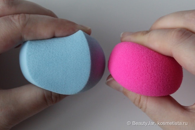 Жёсткое противостояние мягких спонжей: может ли Pony Effect Pebble Blender конкурировать с BeautyBlender Original ?
