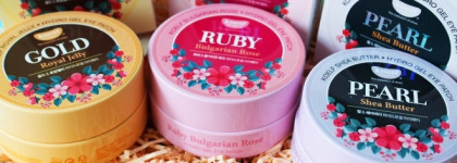 Десертные нежности для глаз от Koelf (Petitfee): гидрогелевые патчи Gold Royal Jelly, Ruby Bulgarian Rose, Pearl Shea Butter