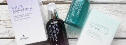 Упорная работа и немного волшебства: сыворотки для сужения пор The Skin House Tightening Plus и White Tightening. С фото до-после-после