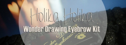 Набор для бровей Holika Holika Wonder Drawing Eyebrow в оттенке Kit01 Dark Brow