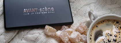 Палитра для контурирования Avant-scene Double Compact Highlight&Cheek  Хайлайтер и бронзант