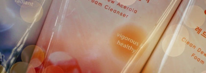 Коктейль из вишни, черники и грейпфрута. Мое трио от Tony Moly