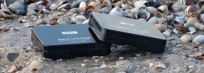 Тени для век Ciel Parfum Rich colour Quatro eyeshadow One touch в оттенках #723 Брауни и #721 Аметист