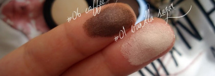 Тени для век Essence I love nude eyeshadow в оттенках #01 vanilla sugar и #06 coffee bean
