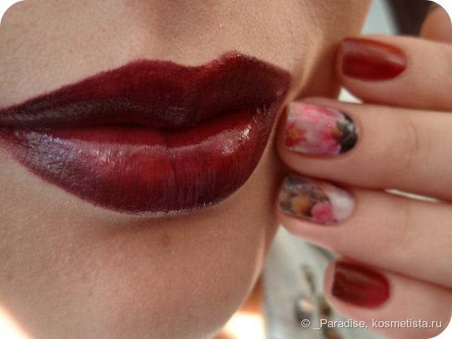 Моя любимая неудачница - губная помада Maybelline Hydra Extreme lipstick в оттенке #390 Винный вкус