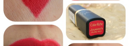 Девушка в красном ! как Вы прекрасны ... губная помада L'Oreal Color Riche Collection Exclusive Pure Reds в оттенке  Juliannes pure red