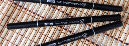 Мои помощники в создании натурального макияжа - Карандаши для бровей VOV Auto eyebrow pencil оттенки №12,23,33