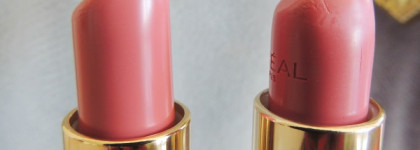 В поисках идеального нюда: такие похожие и такие разные помады Revlon Super Lustrous Lipstick #415 Pink In The Afternoon и L'oreal Color Riche Collection Privee Julianne's Nude