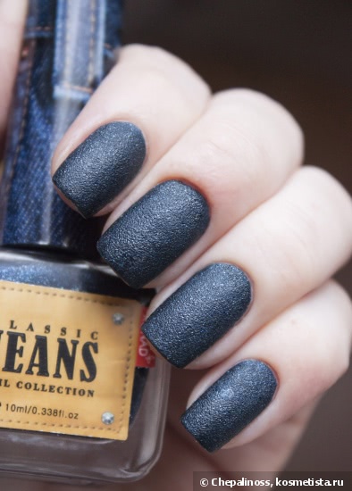 Konad Classic Jeans Nail Collection Mid Night Blue Jeans. Носим джинсу теперь и на ногтях