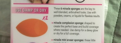 Новинки от Real Techniques: 6 Miracle Sponges и Miracle Diamond Sponge