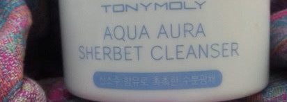 Нежнее нежного или средство для умывания Aqua Aura Sherbet Cleanser от Tony Moly
