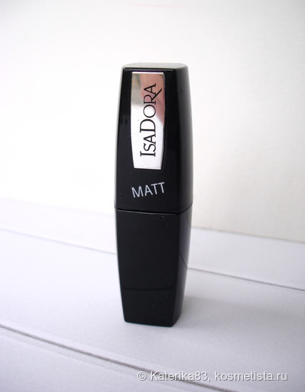 Помада IsaDora-perfect matt lipstick 01 Bare Bogemian. Неужто для богемы?
