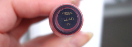 Мой благородный красный-L'Oreal Rouge Signature Tint из серии Parisian Sunset в оттенке 129 -I lead
