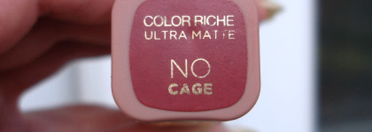 Новинка от L'Oreal Color Riche Ultra Matte - Нюдовая губная помада в оттенке No Cage