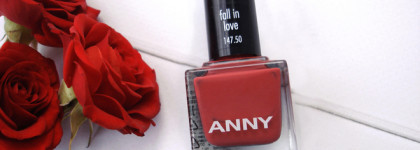 Лак Anny Nail Polish 147.50 Fall in Love, благородный красный