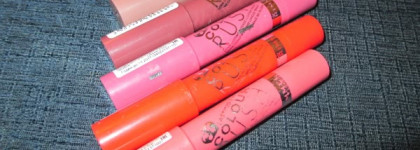 Обзор помад-бальзамов(мелков) Rimmel Lasting Finish Colour Rush Lip Balm (100 Give Me a Cuddle, 620 Lady Marmalade, 110 Make Me Blush, 200 Keep Mauving, 710 Drive Me Nude)
