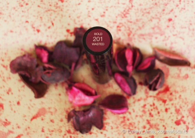 Триллер. Любовь вампира или в дурмане от L'oreal Paris Infaillible Sexy Balm в оттенке Wasted (201) из серии Bold