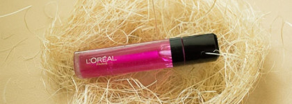 Мега блеск Infaillible безупречный от L'oreal Paris в оттенках 110, 201, 306 и 407