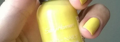 Не совсем солнечный, но милый Sally Hansen Hard as Nails Xtreme Wear #320 Sun Spots