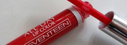 Прекрасные красные опасные с Seventeen All Day Lip Color №07