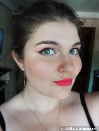 Малиновые матовые губки от Stellary Matte Lipstick тон 03 Дивный поцелуй