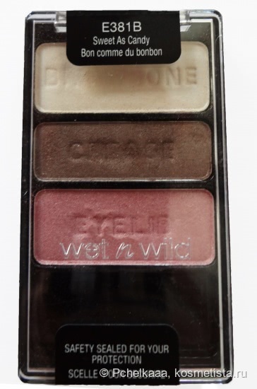 Сладкая конфетка от Wet n Wild - Тени для век трио