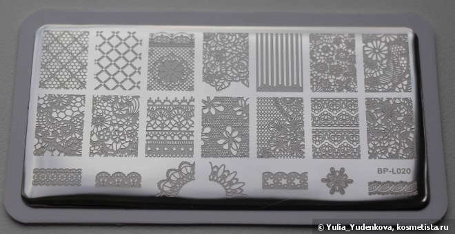 Dance Legend Бархат 650 + стемпинг Born Pretty Stamping Plate BP-L020