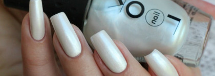 NailLook BioPearl 30701 +  стемпинг Konad Square Image Plate 09