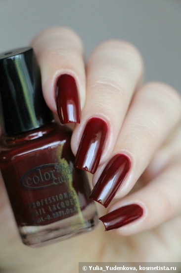 Color Club Nail Lacquer 965 Style Icon + стемпинг Moyou London Fashionista 11