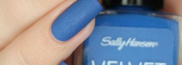 Sally Hansen  Velvet Texture Nail Color 650 Regal + стемпинг Konad