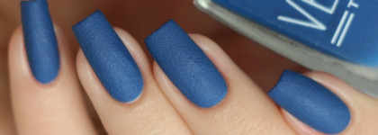 Sally Hansen  Velvet Texture Nail Color 650 Regal + стемпинг Konad