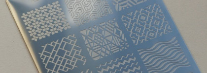 Обзор пластины для стемпинга Konad Square Image Plate 14 + варианты дизайна